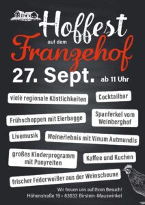 Hoffest Franzehof Birstein